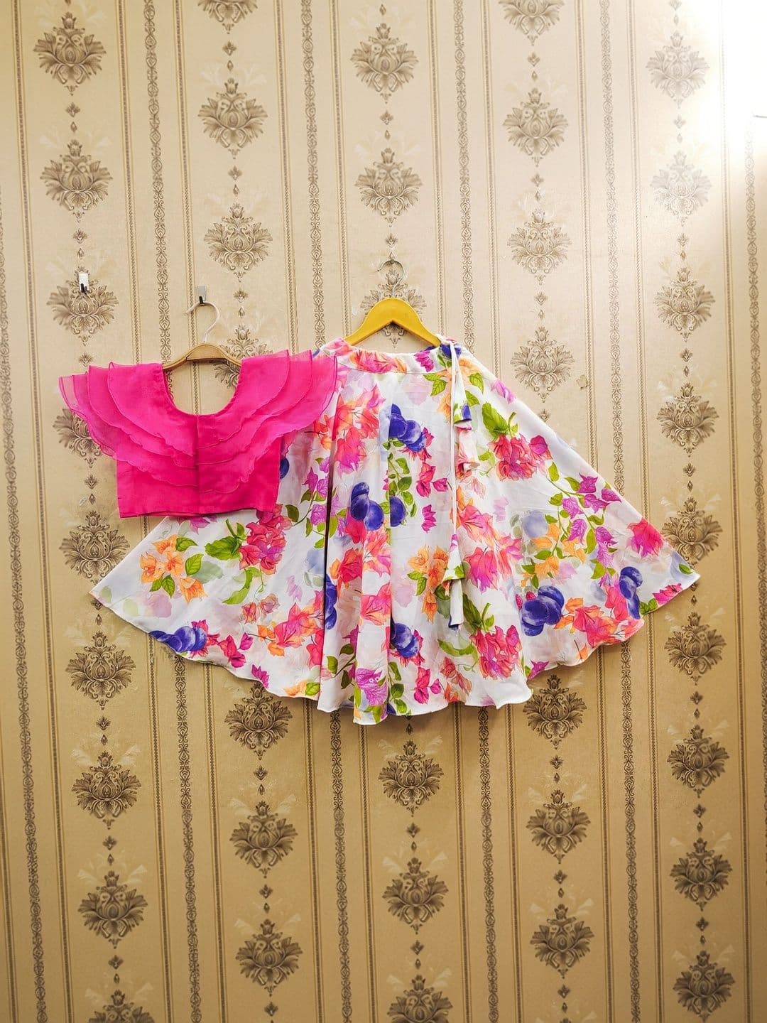 KALINI Girls Ready to Wear Lehenga & thumbnail 2