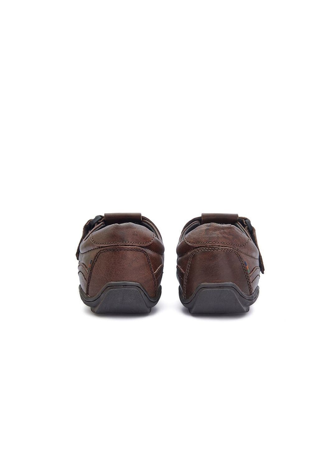 Buckaroo Men Brown Genuine Leather Comfort Sandals thumbnail 6