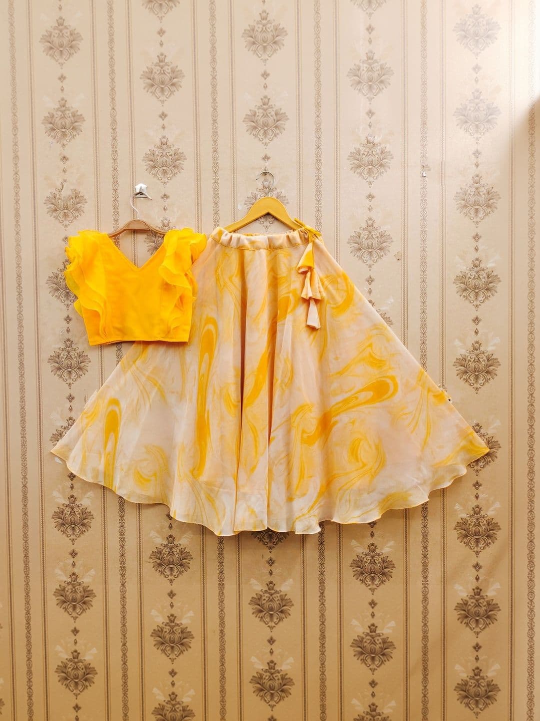 KALINI Girls Ready to Wear Lehenga & thumbnail 3