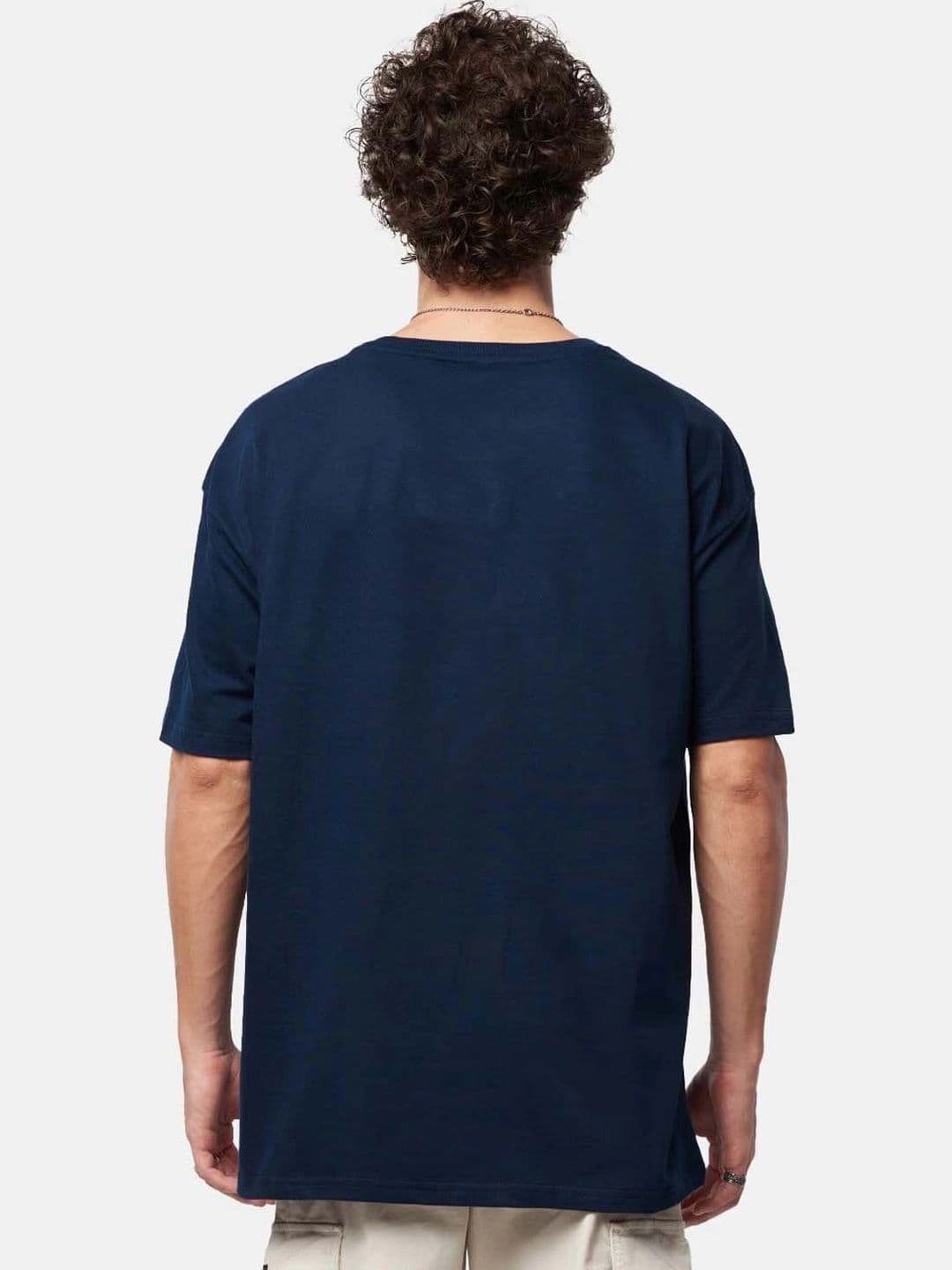 Moda Rapido X Organic Chics Men Brand Logo Printed Anti Odour T-shirt thumbnail 4