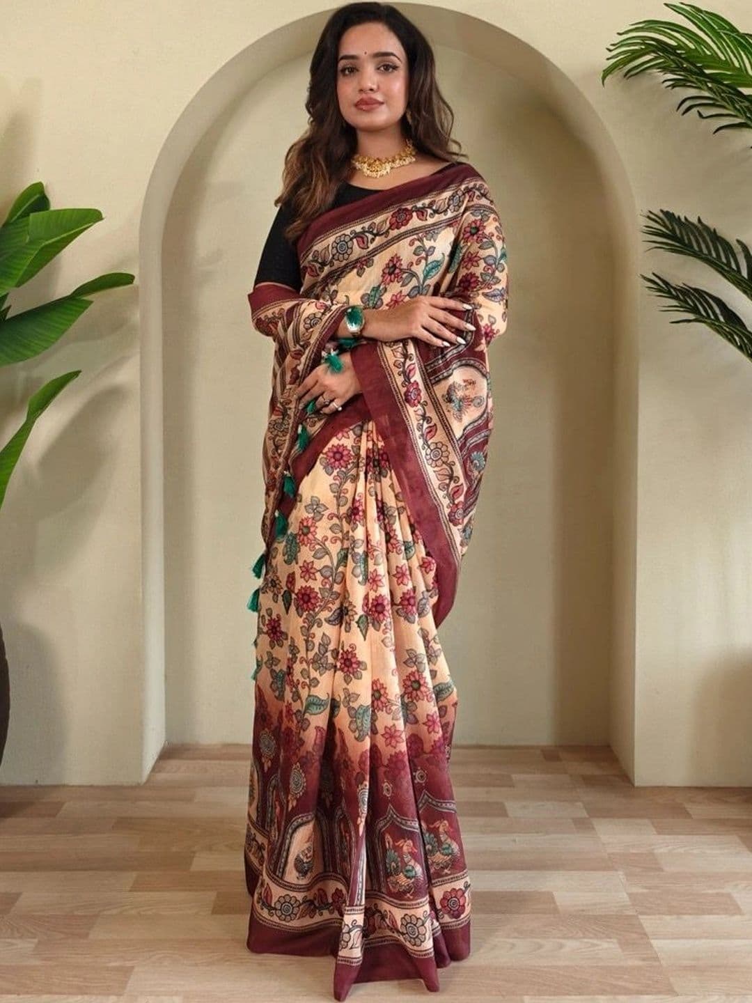 Mitera Warli Saree thumbnail 3
