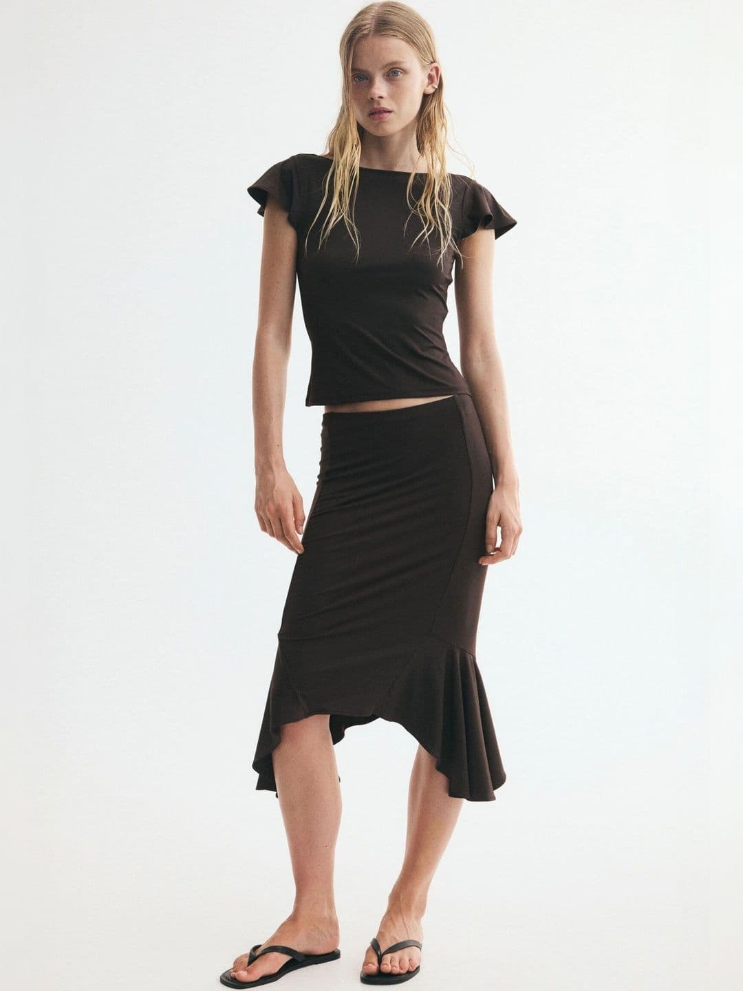 H&M Women Midi Trumpet Skirt - view 1