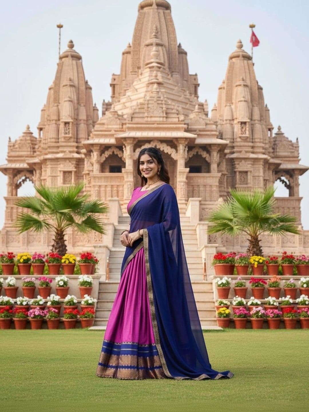all about you Women Unstitched Lehenga & Blouse With Dupatta thumbnail 4