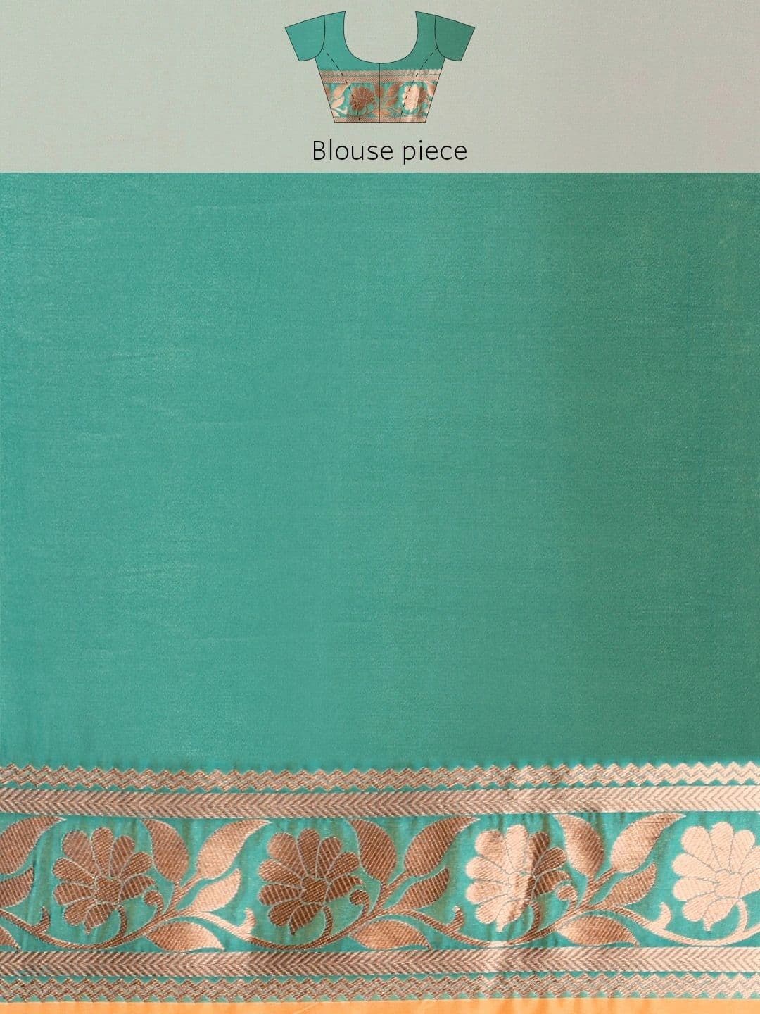Dhaaga Ghar Woven Design Zari Art Silk Banarasi Saree thumbnail 5