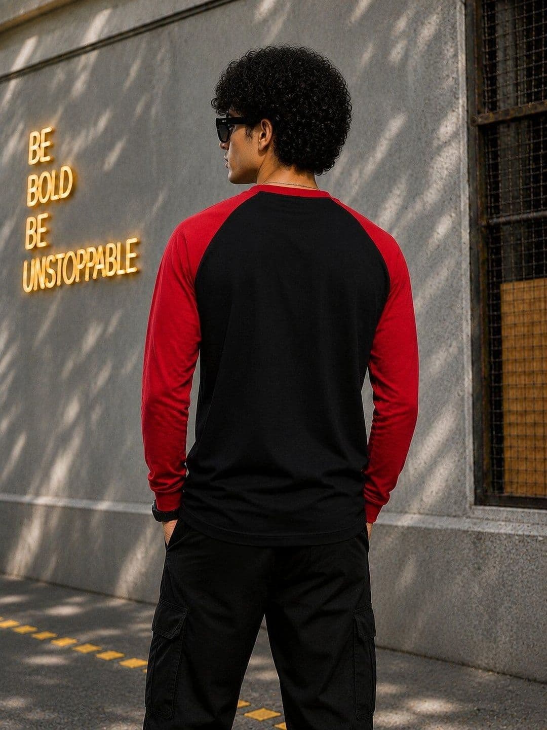 Be Crazy Men Colourblocked T-shirt thumbnail 5