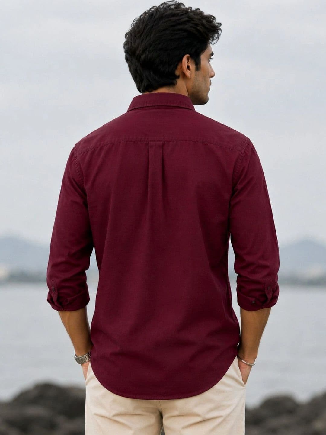 Zans and mens Men Standard Casual Shirt thumbnail 2