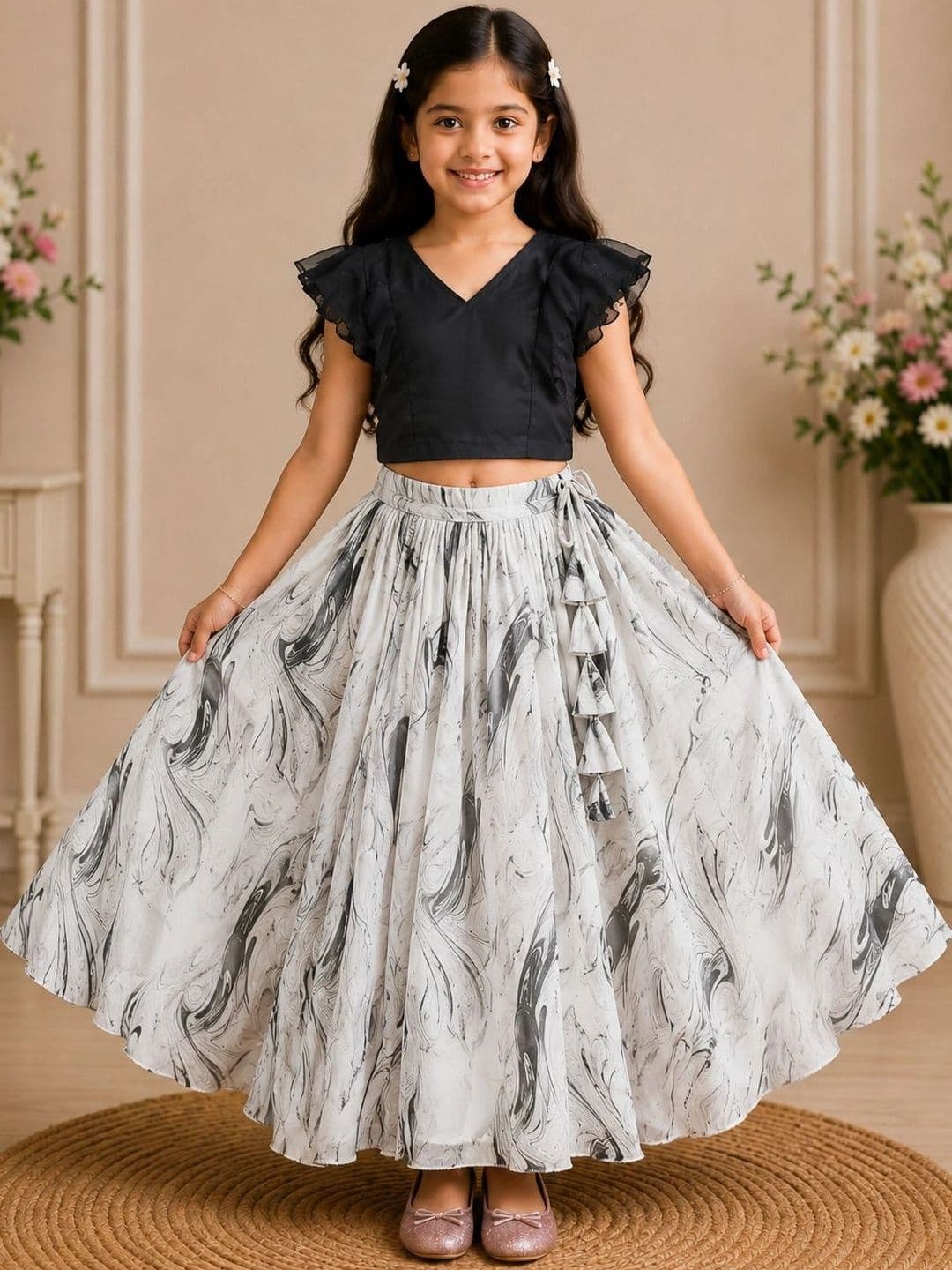 KALINI Girls Ready to Wear Lehenga & - view 1