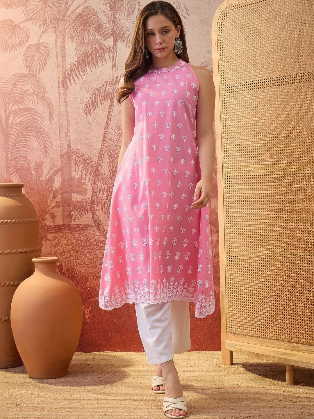 Sangria Women Ethnic Motifs Printed Kurta - view 1