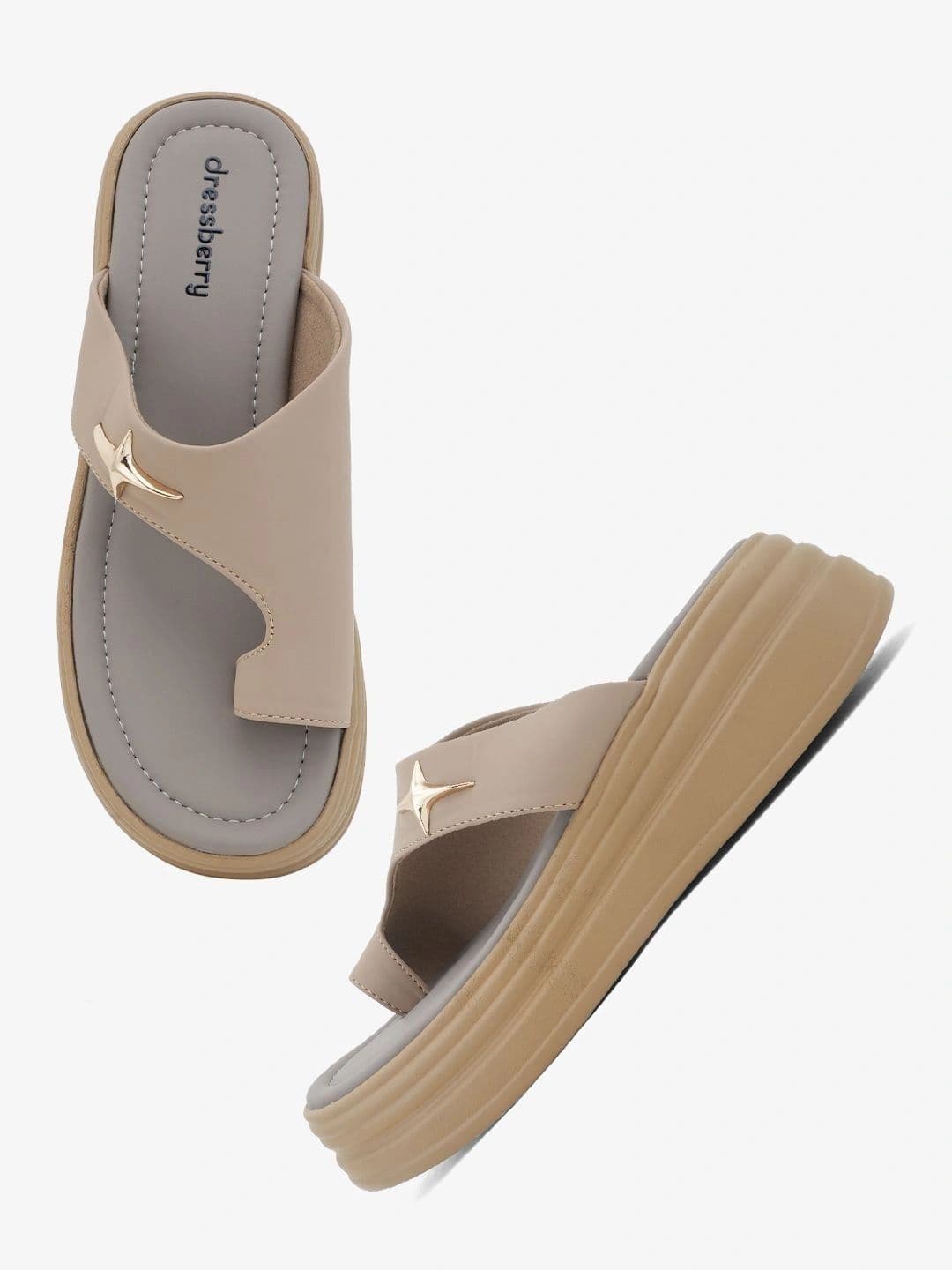 DressBerry Flatform Sandals thumbnail 6
