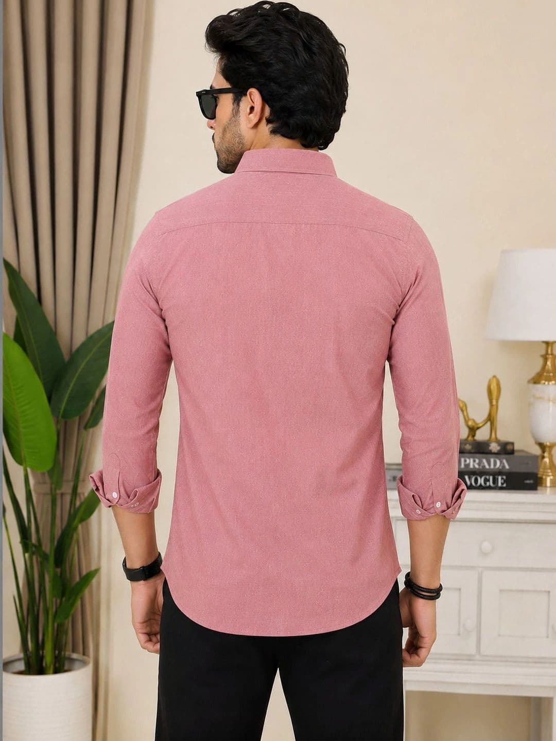 HERE&NOW Men Standard Slim Fit Casual Shirt thumbnail 3