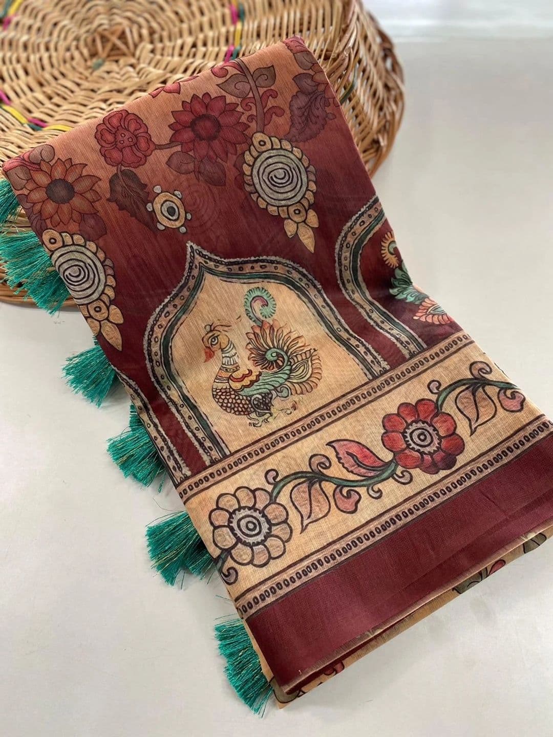 Mitera Warli Saree thumbnail 2