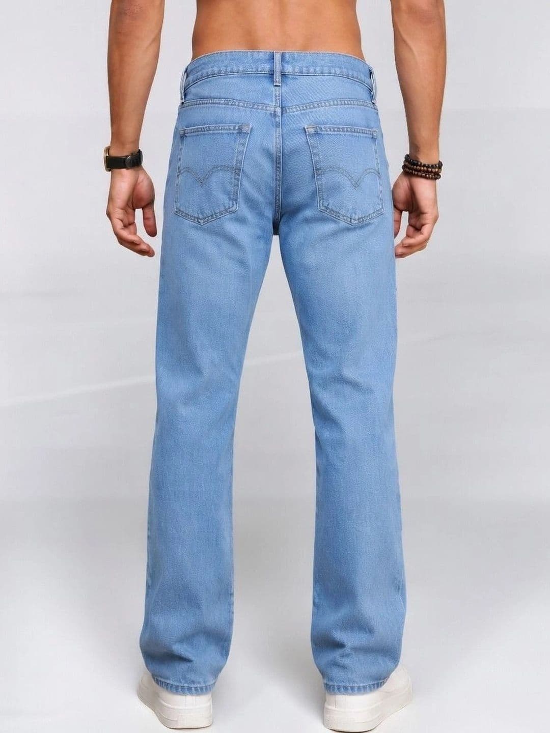 Roadster Men Jean Straight Fit Mid-Rise Stretchable Jeans thumbnail 7