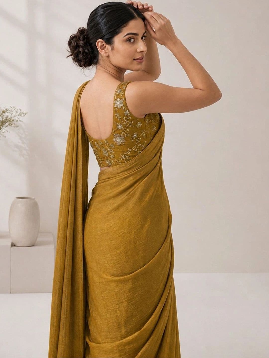 all about you Embroidered Designer Saree thumbnail 2