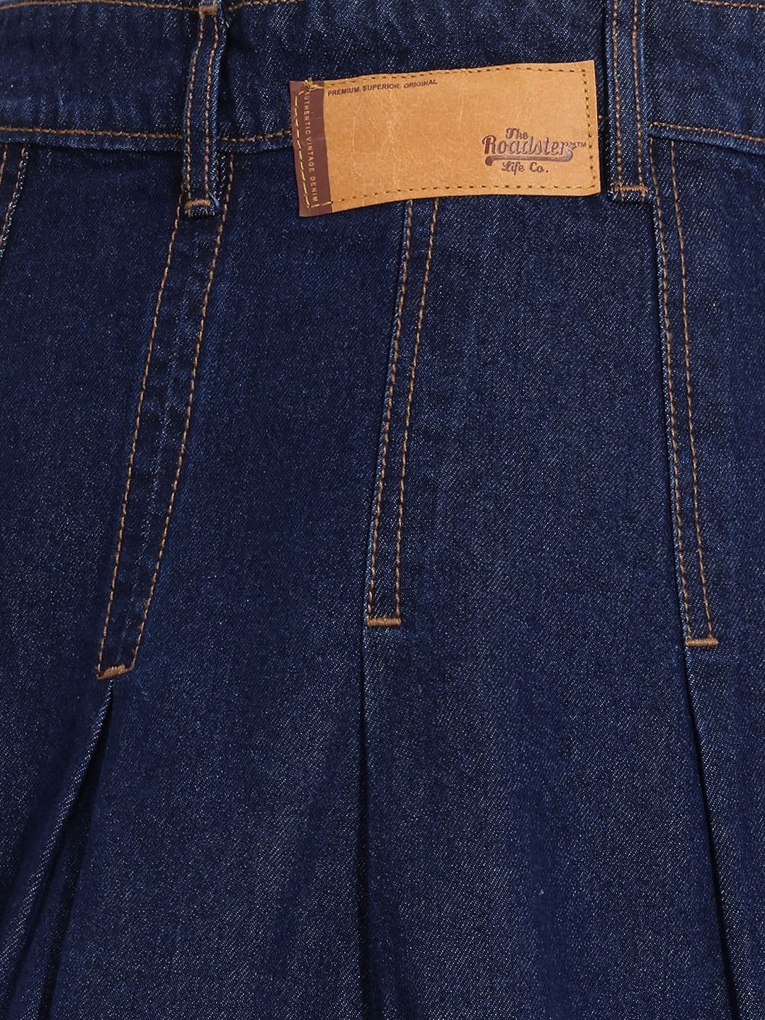 The Roadster Life Co. Pleated Pure Cotton Mini Skirt thumbnail 2