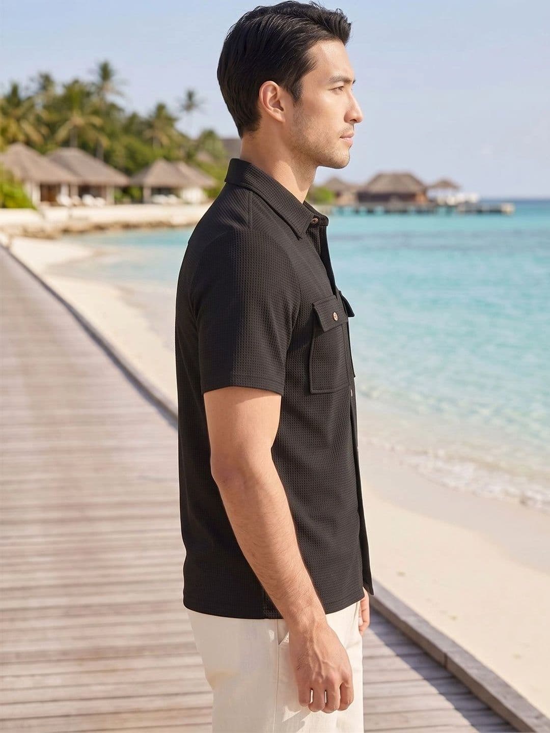 StyleCast x Revolte Men Slim Fit Casual Shirt thumbnail 4
