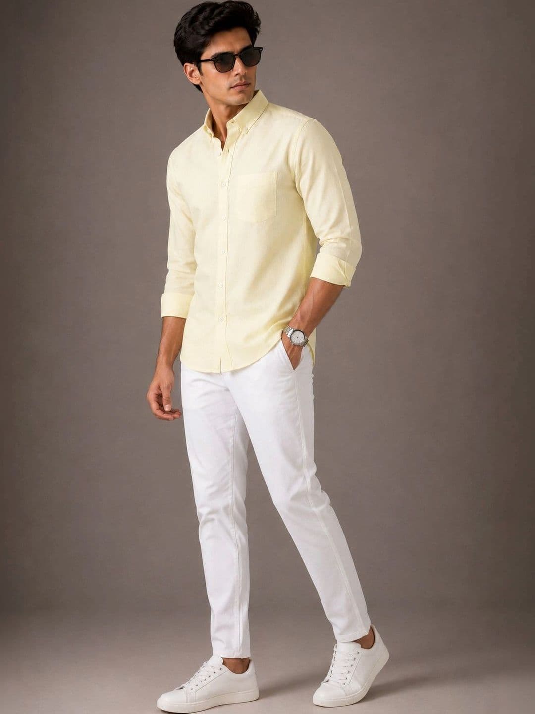 HERE&NOW Men Standard Slim Fit Casual Shirt thumbnail 2