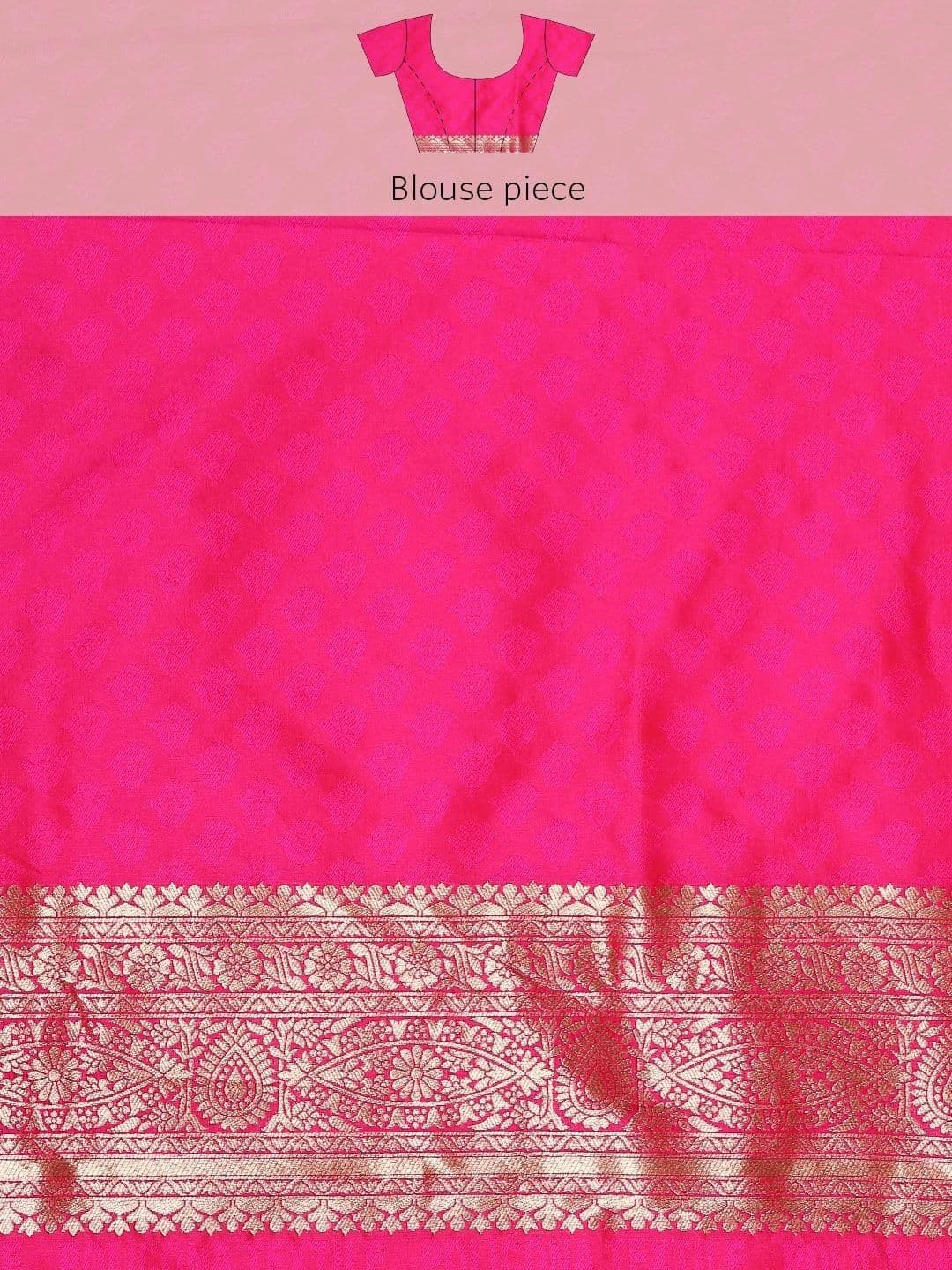 Dhaaga Ghar Woven Design Zari Art Silk Banarasi Saree thumbnail 4