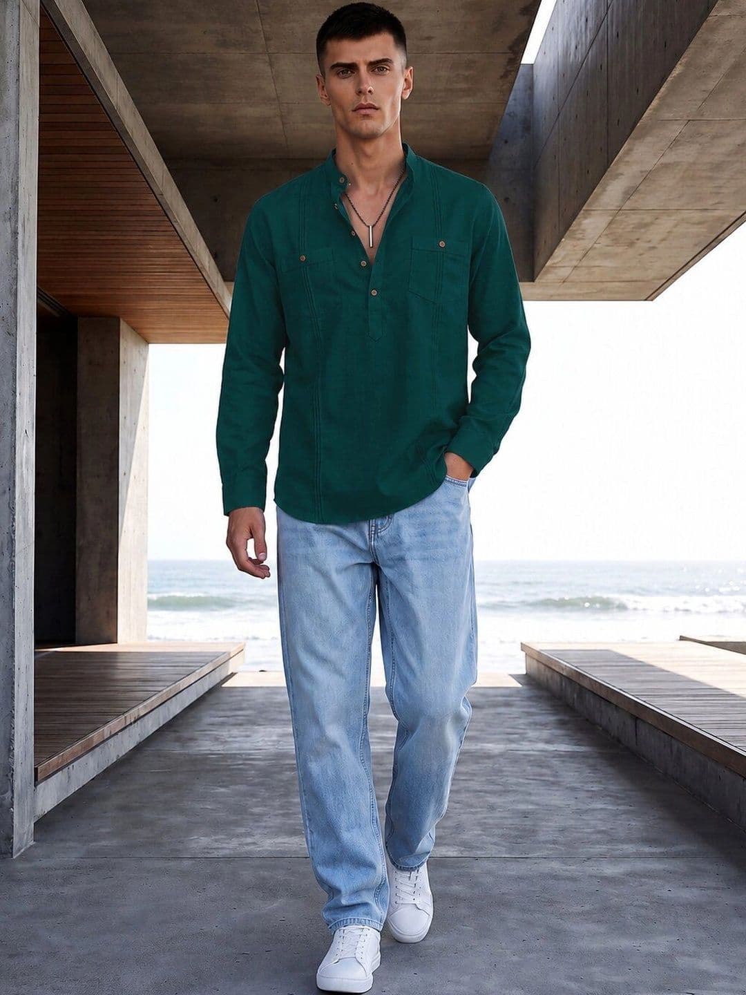 ZBIO Men Kurta thumbnail 3