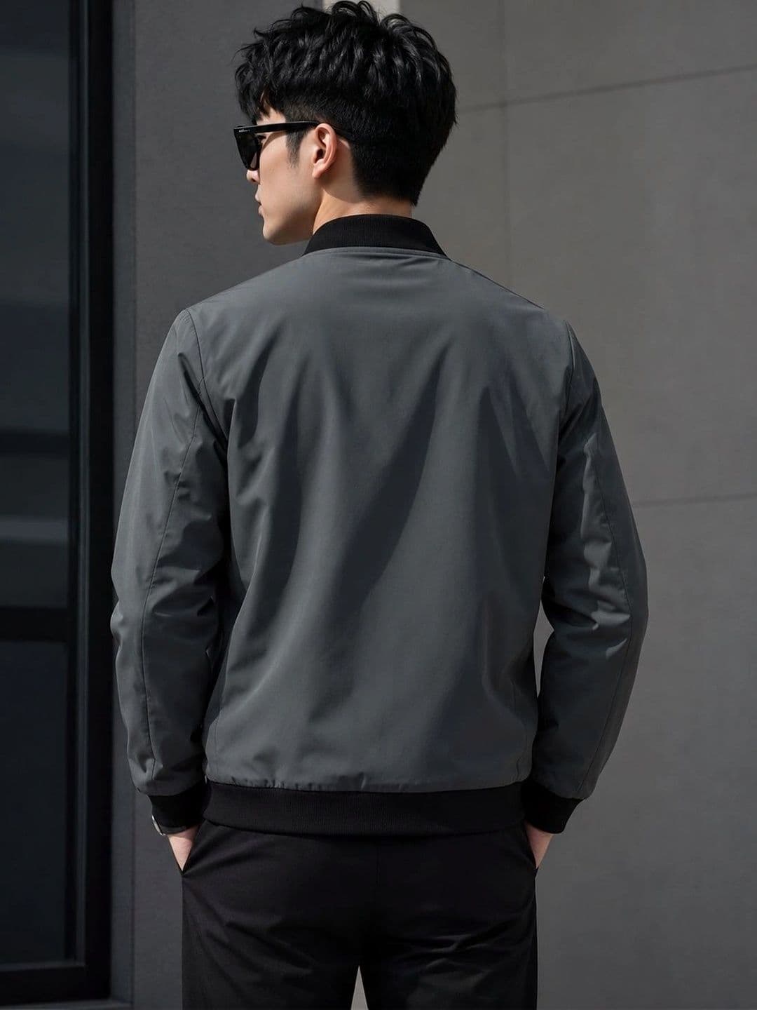 Mast & Harbour Men Lightweight Bomber Jacket thumbnail 4