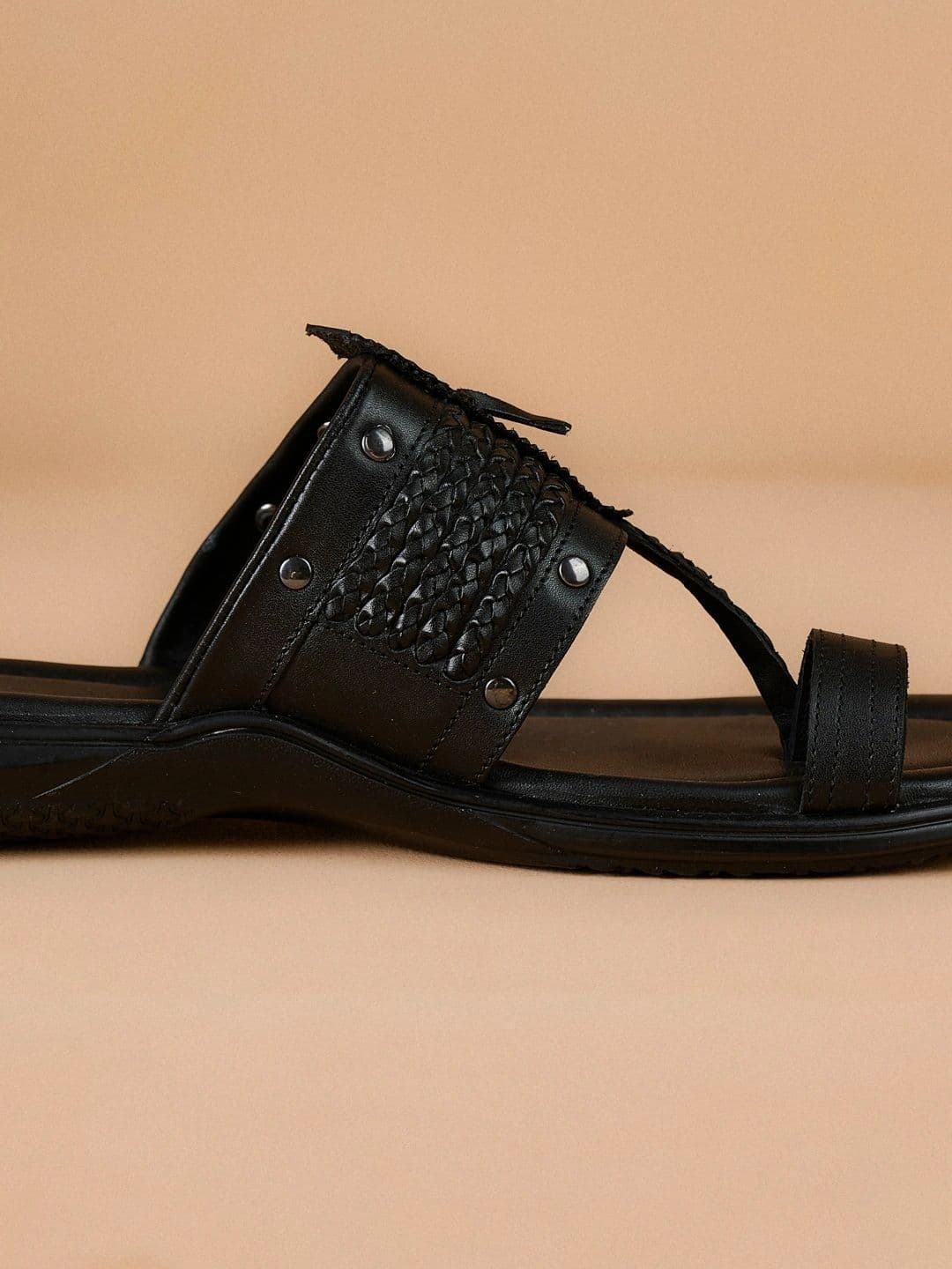 Tasva Men Leather Fisherman Sandals thumbnail 5
