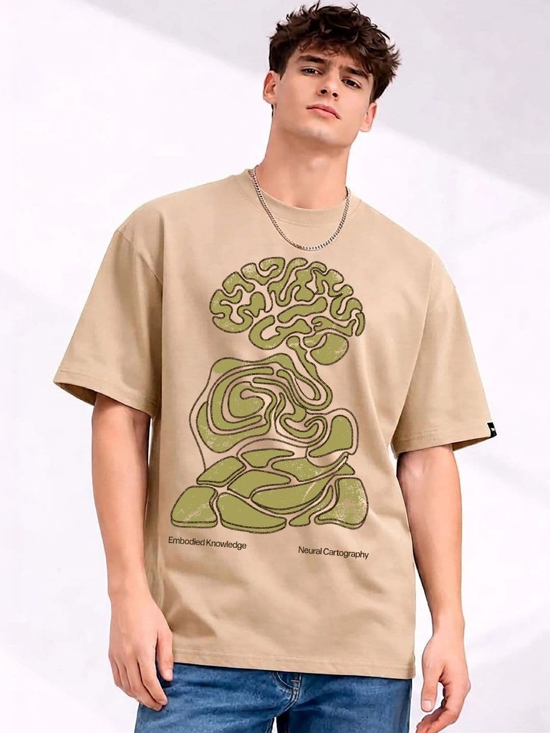 R.Code by The Roadster Life Co. Men Printed T-shirt - view 1