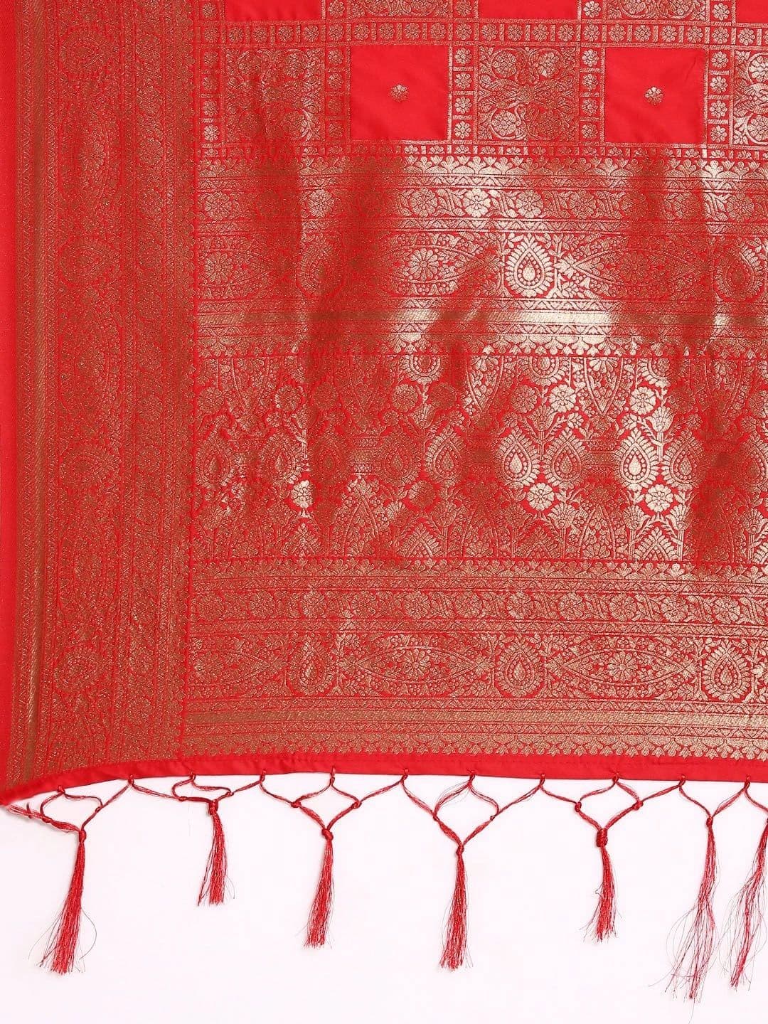 Dhaaga Ghar Woven Design Zari Art Silk Banarasi Saree thumbnail 7