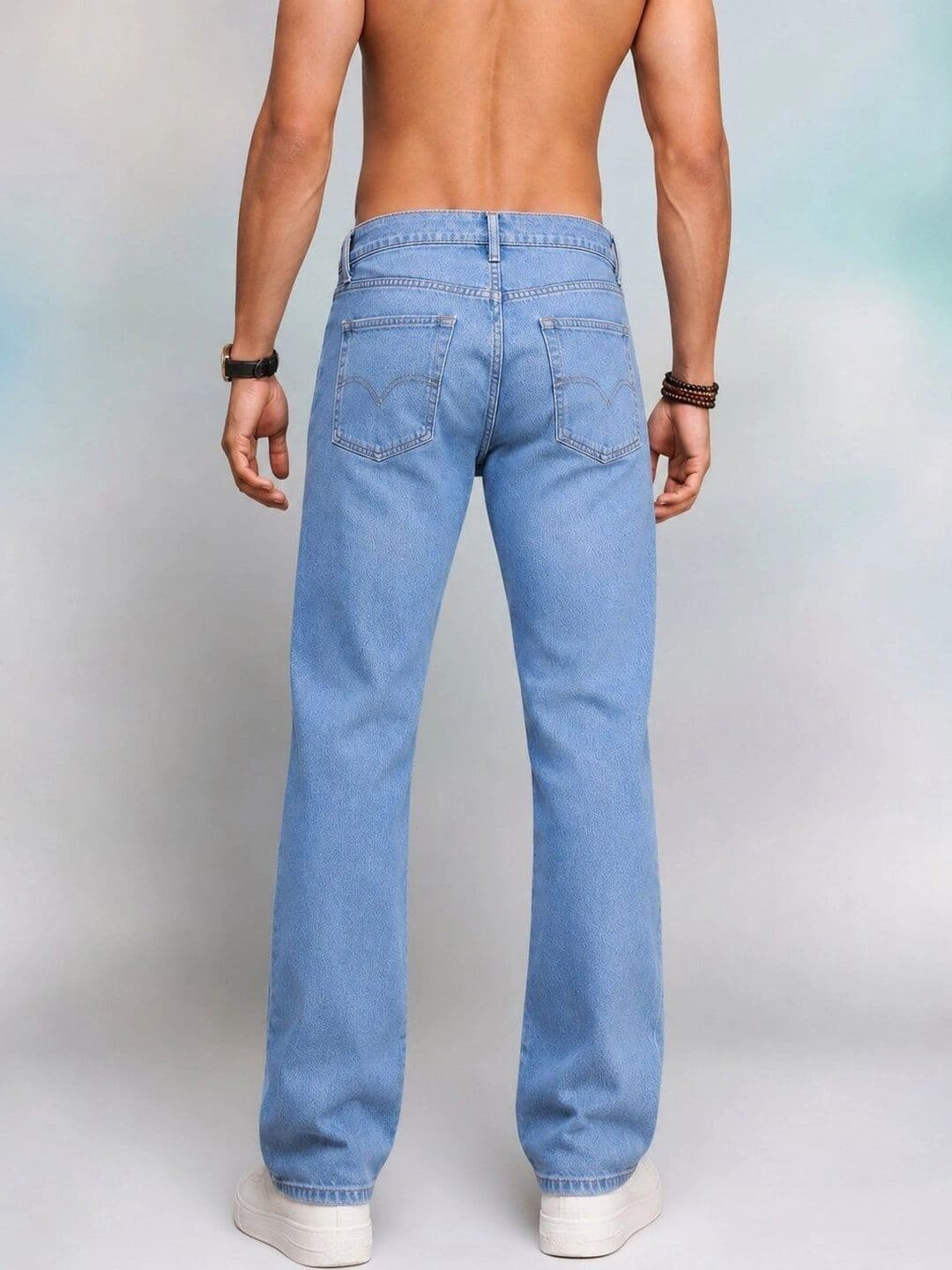 Roadster Men Jean Straight Fit Mid-Rise Stretchable Jeans thumbnail 7