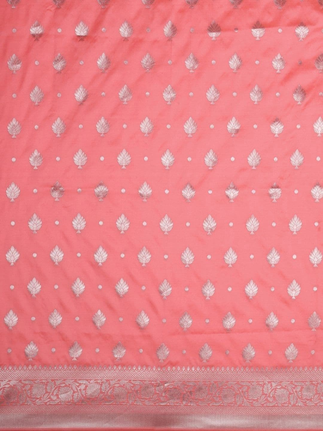 Dhaaga Ghar Women Woven Design Zari Art Silk Banarasi Saree thumbnail 7