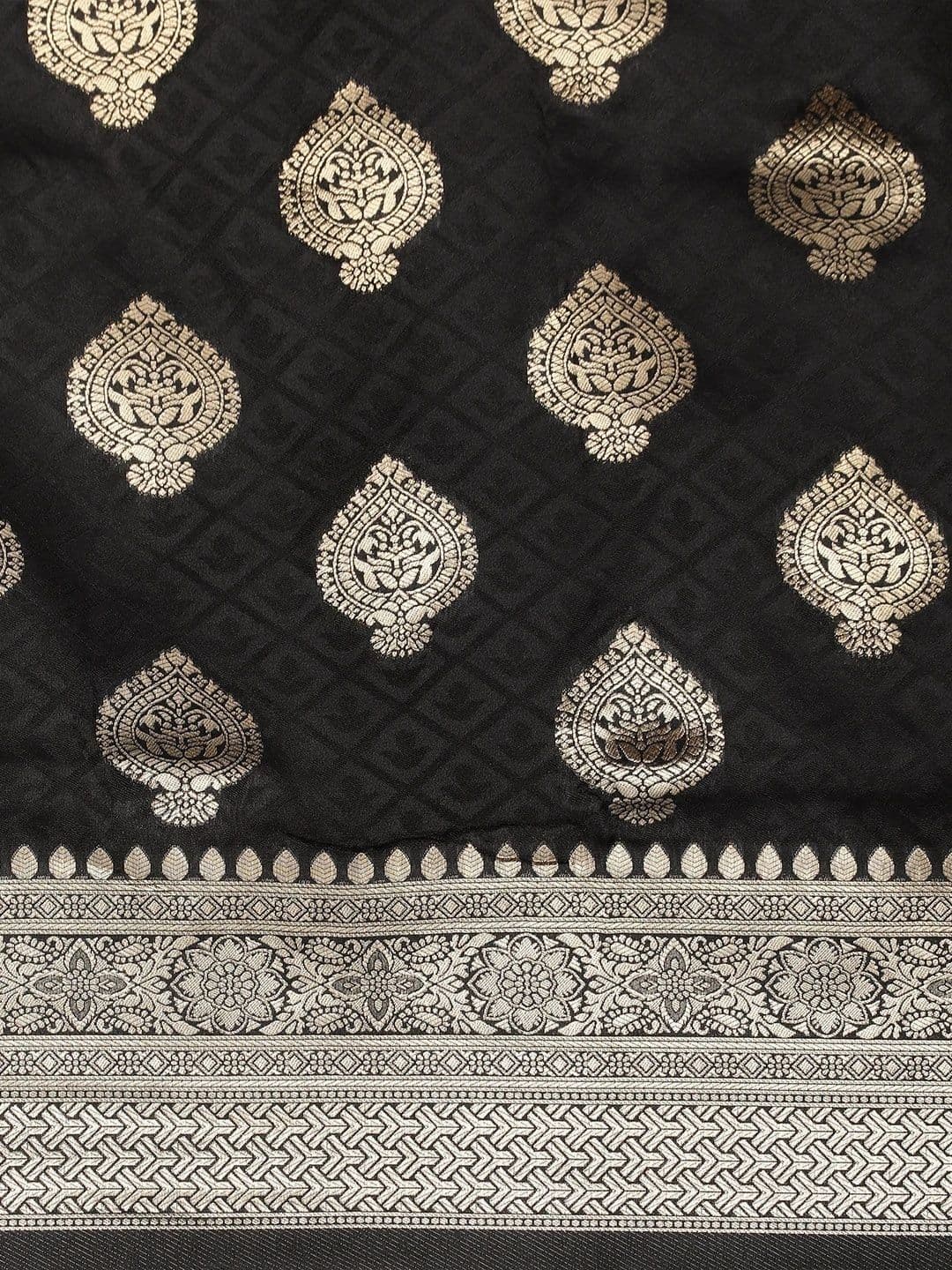 Dhaaga Ghar Woven Design Zari Art Silk Banarasi Saree thumbnail 2