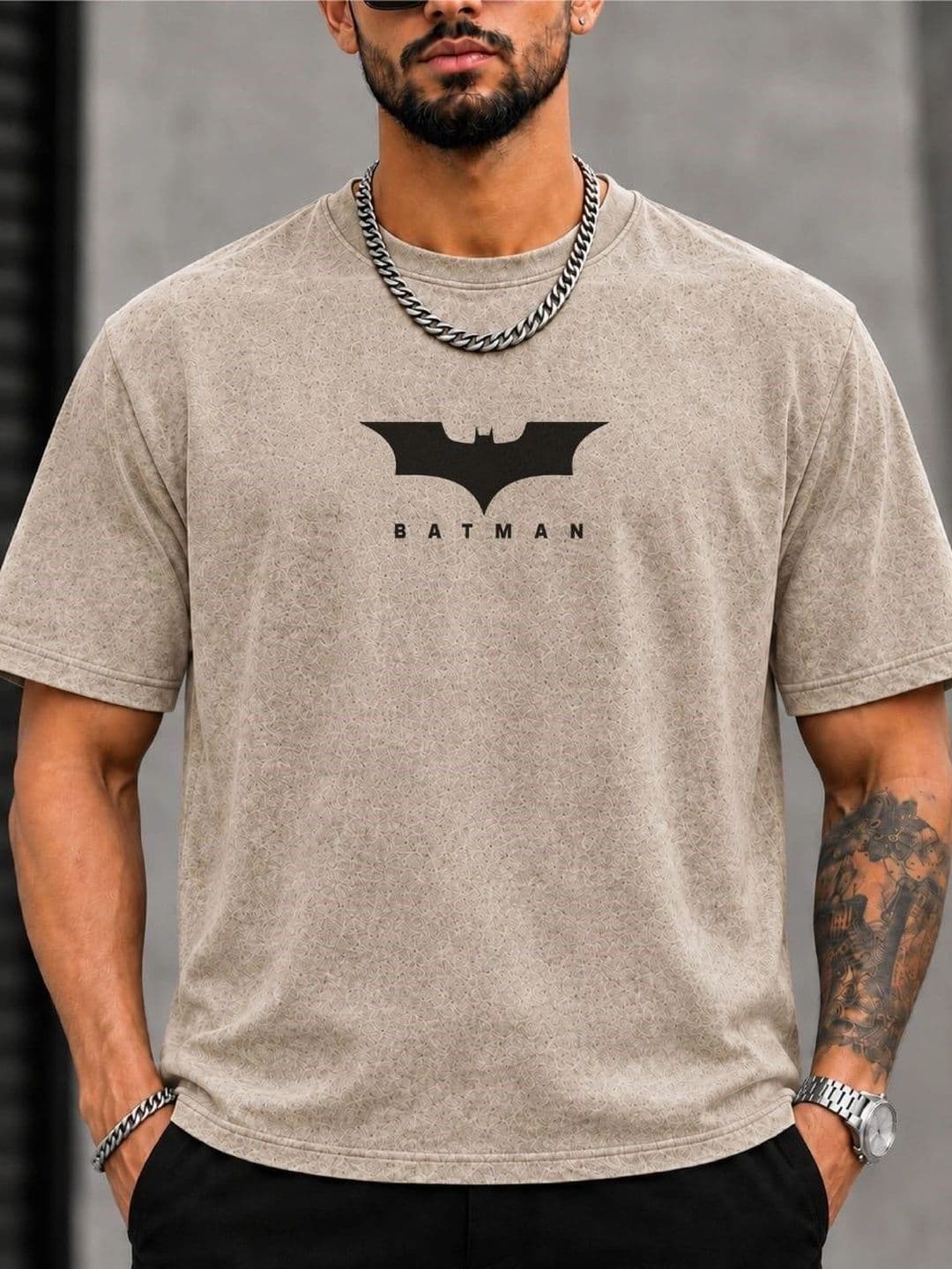 VELS CLOTHING Men Batman Printed Bio Finish T-shirt - view 1
