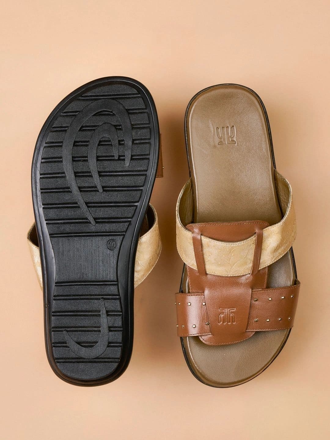 Tasva Men Leather Sandals - view 1