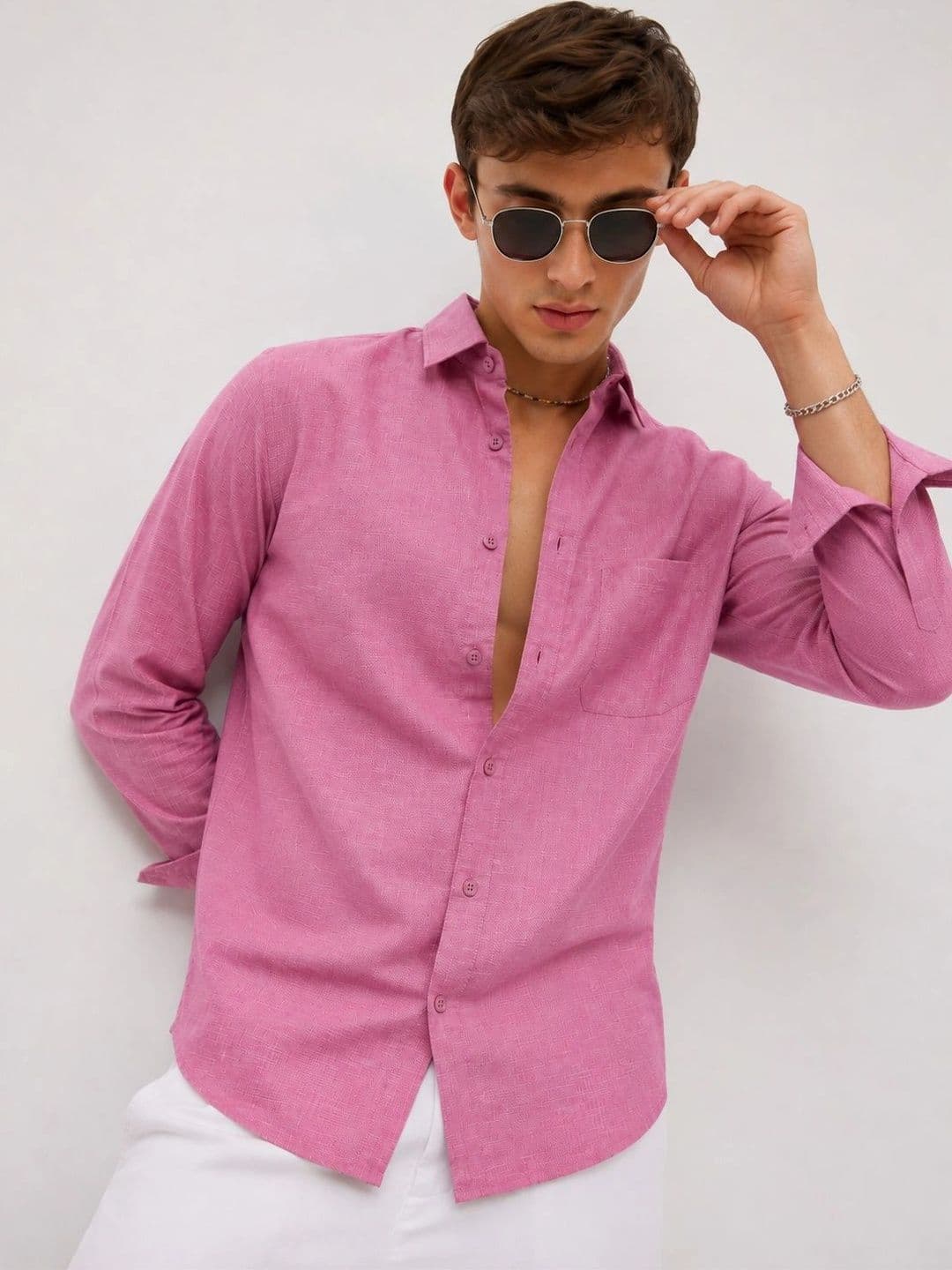 HERE&NOW Men Standard Casual Shirt thumbnail 7