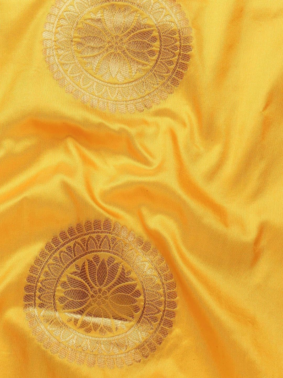 Dhaaga Ghar Women Woven Design Zari Art Silk Banarasi Saree thumbnail 2