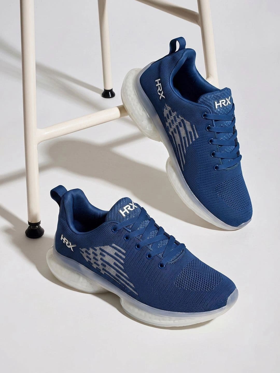 HRX by Hrithik Roshan Men Textile Running Shoes thumbnail 2