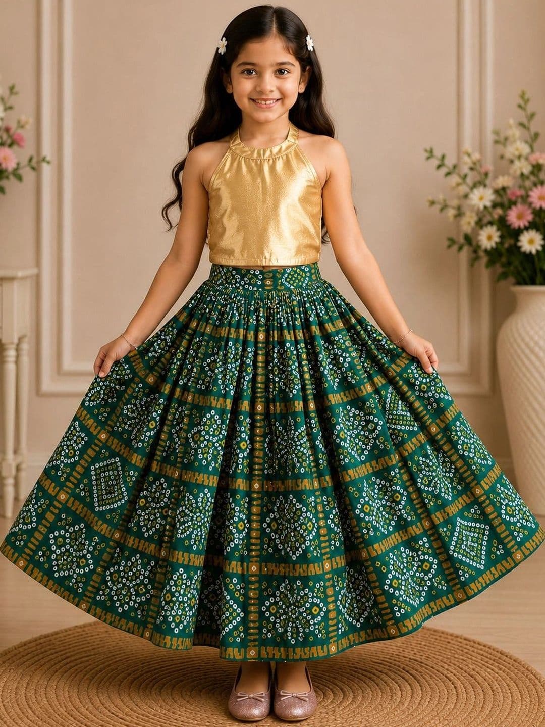 KALINI Girls Ready to Wear Lehenga & - view 1