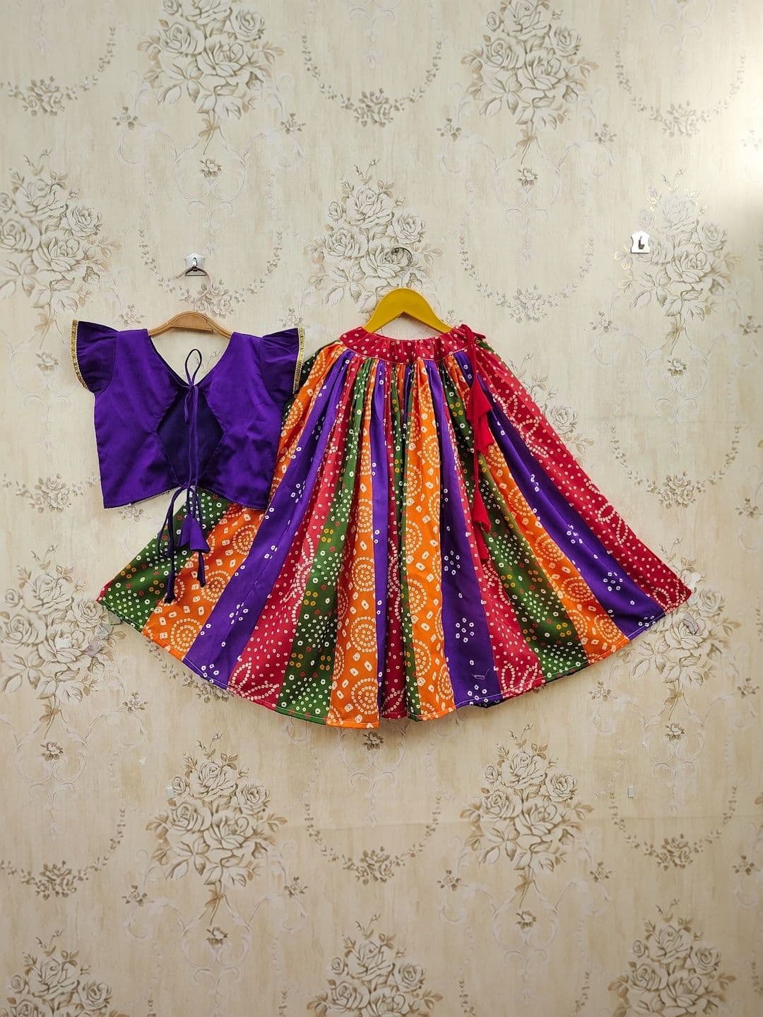 KALINI Girls Ready to Wear Lehenga & thumbnail 6