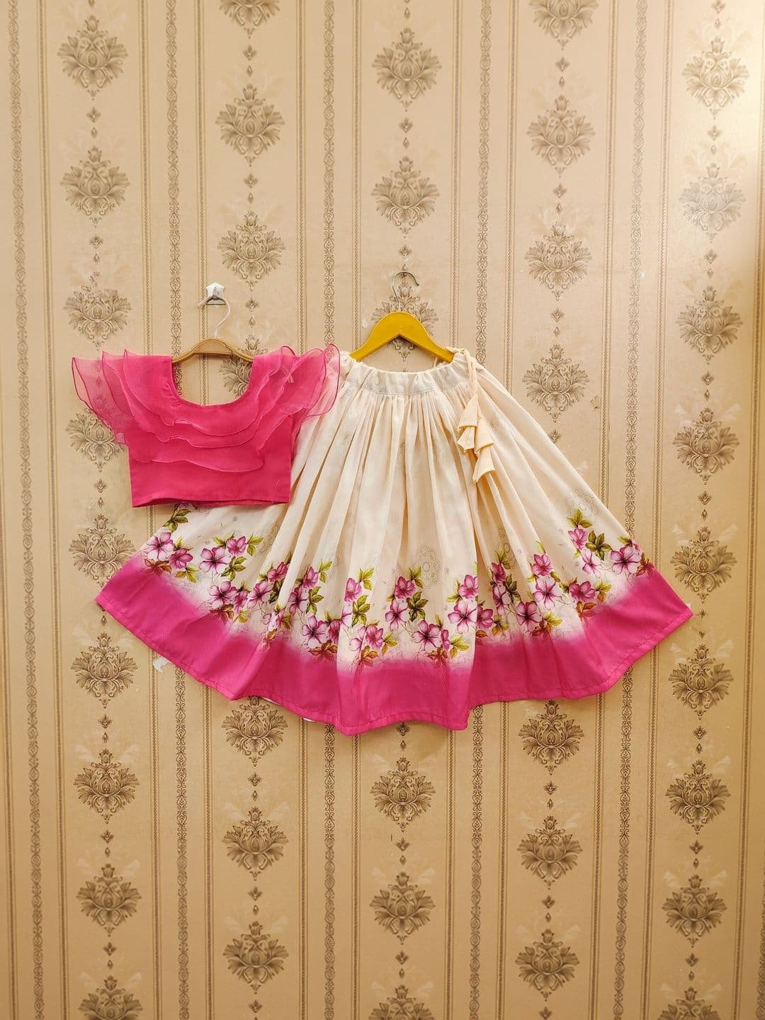 KALINI Girls Ready to Wear Lehenga & thumbnail 4