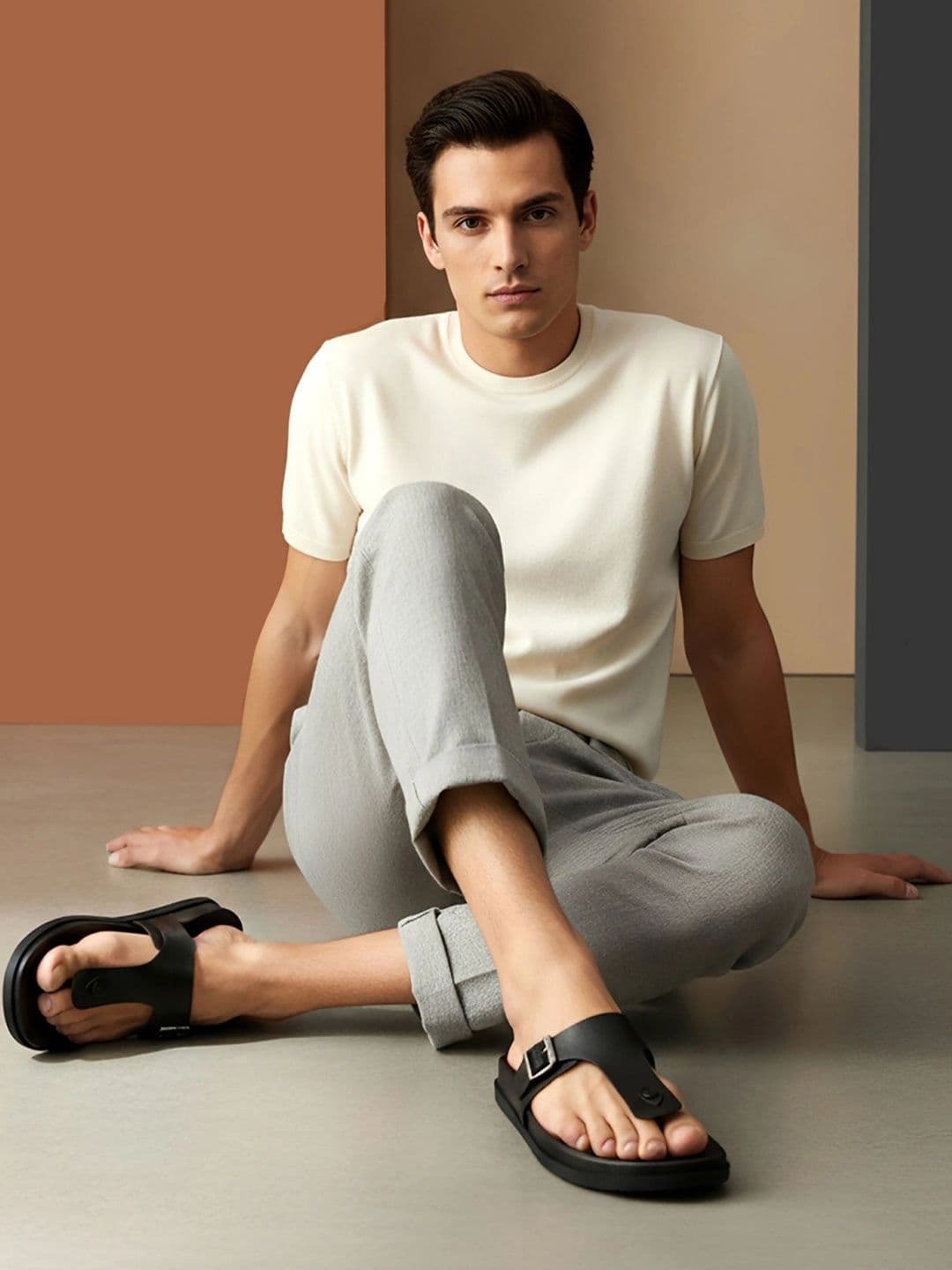 Bruton Men Thong Flip-Flops thumbnail 4