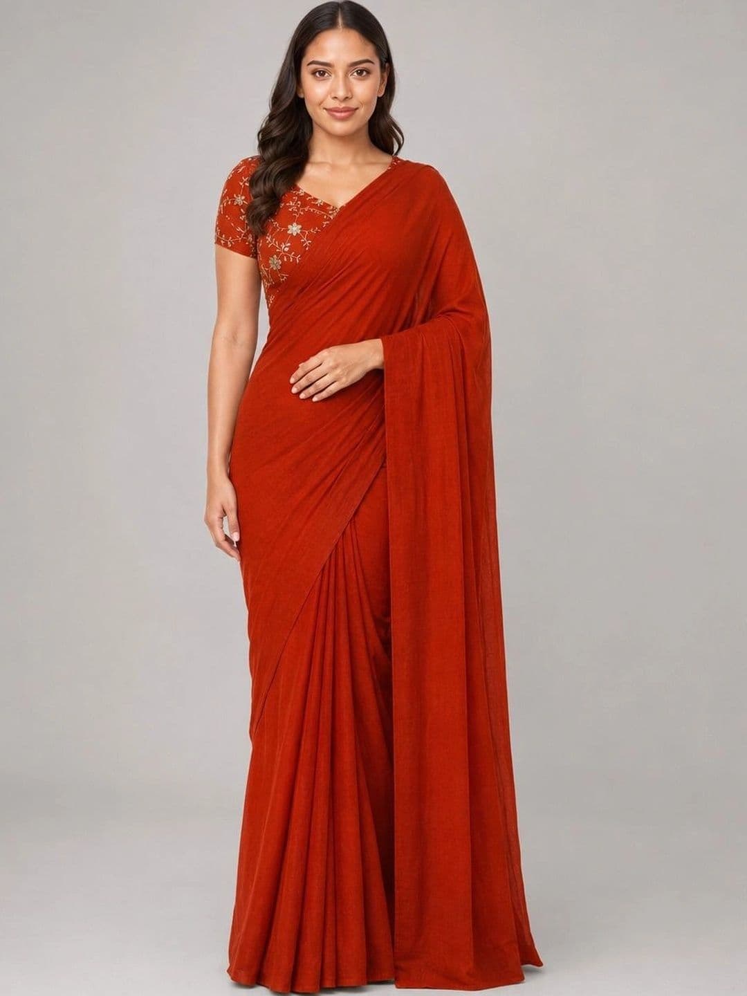 all about you Embroidered Designer Saree - view 1