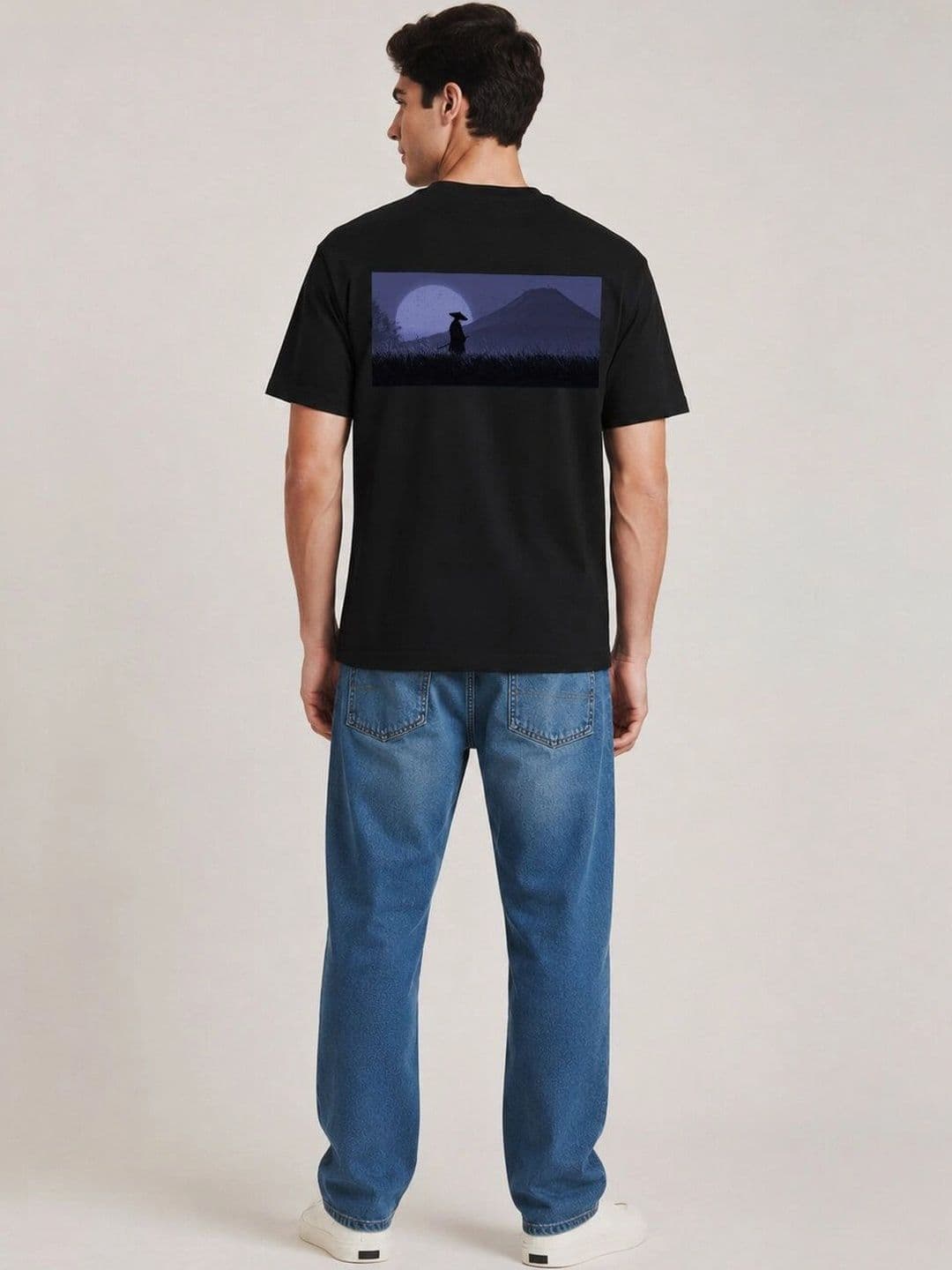 The Arth India Clothing Men Printed Pure Cotton Blend T-shirt thumbnail 3