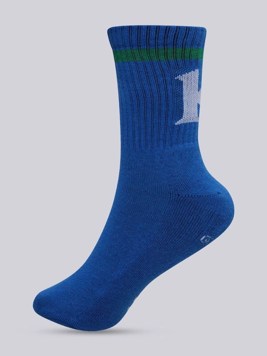 Kickers Men Microfiber Patterned Calf Length Socks thumbnail 2