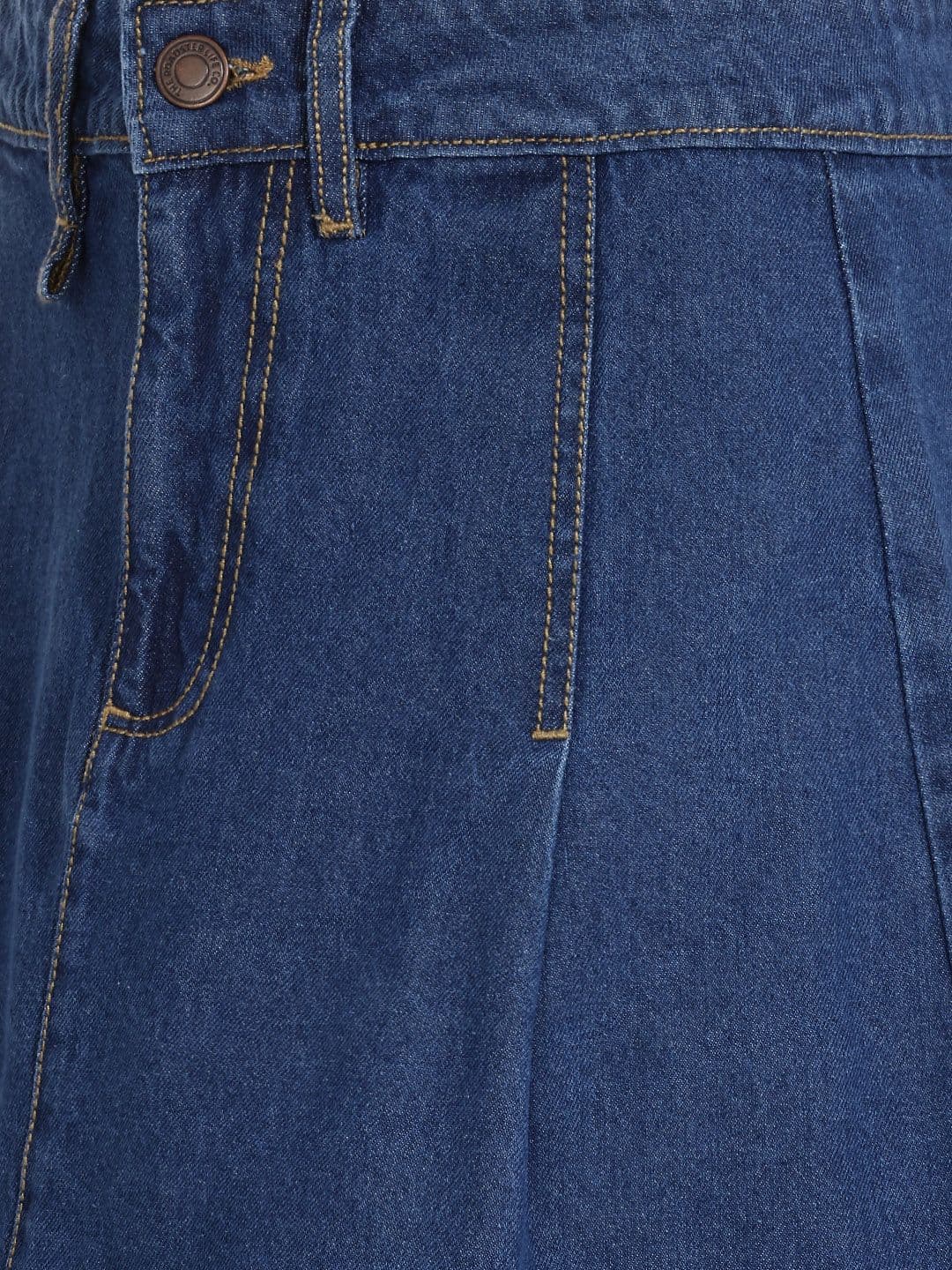 The Roadster Life Co. Pleated Pure Cotton Mini Skirt thumbnail 5