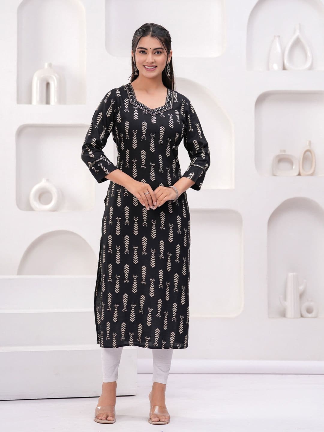 kipek Women Floral Printed Kurta thumbnail 4
