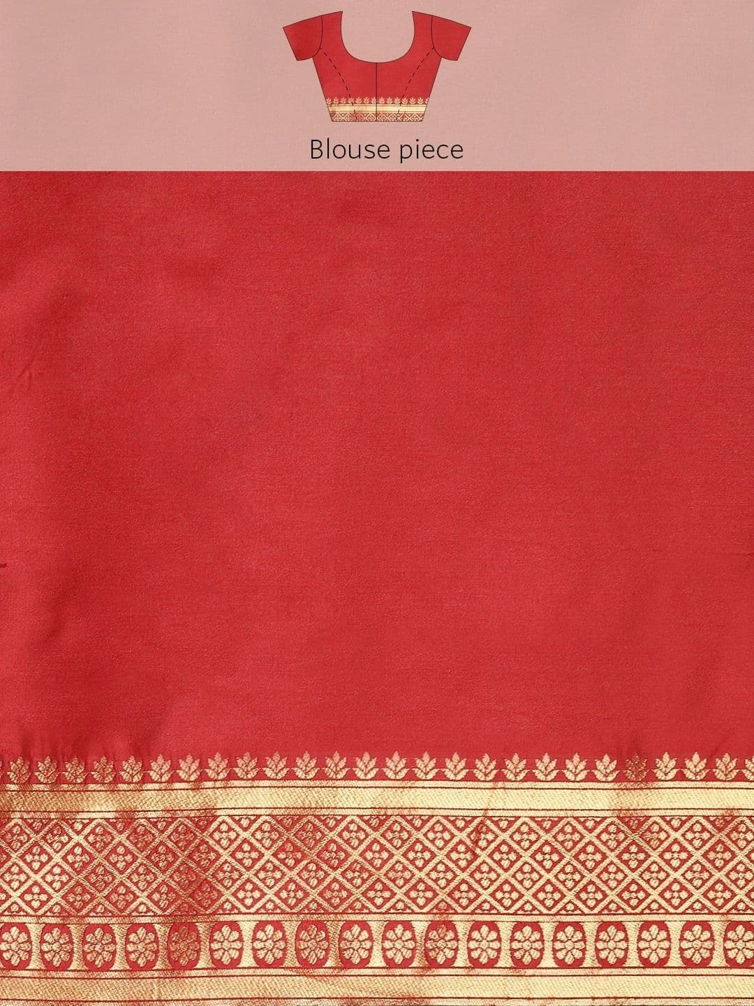Dhaaga Ghar Woven Design Zari Art Silk Banarasi Saree thumbnail 6