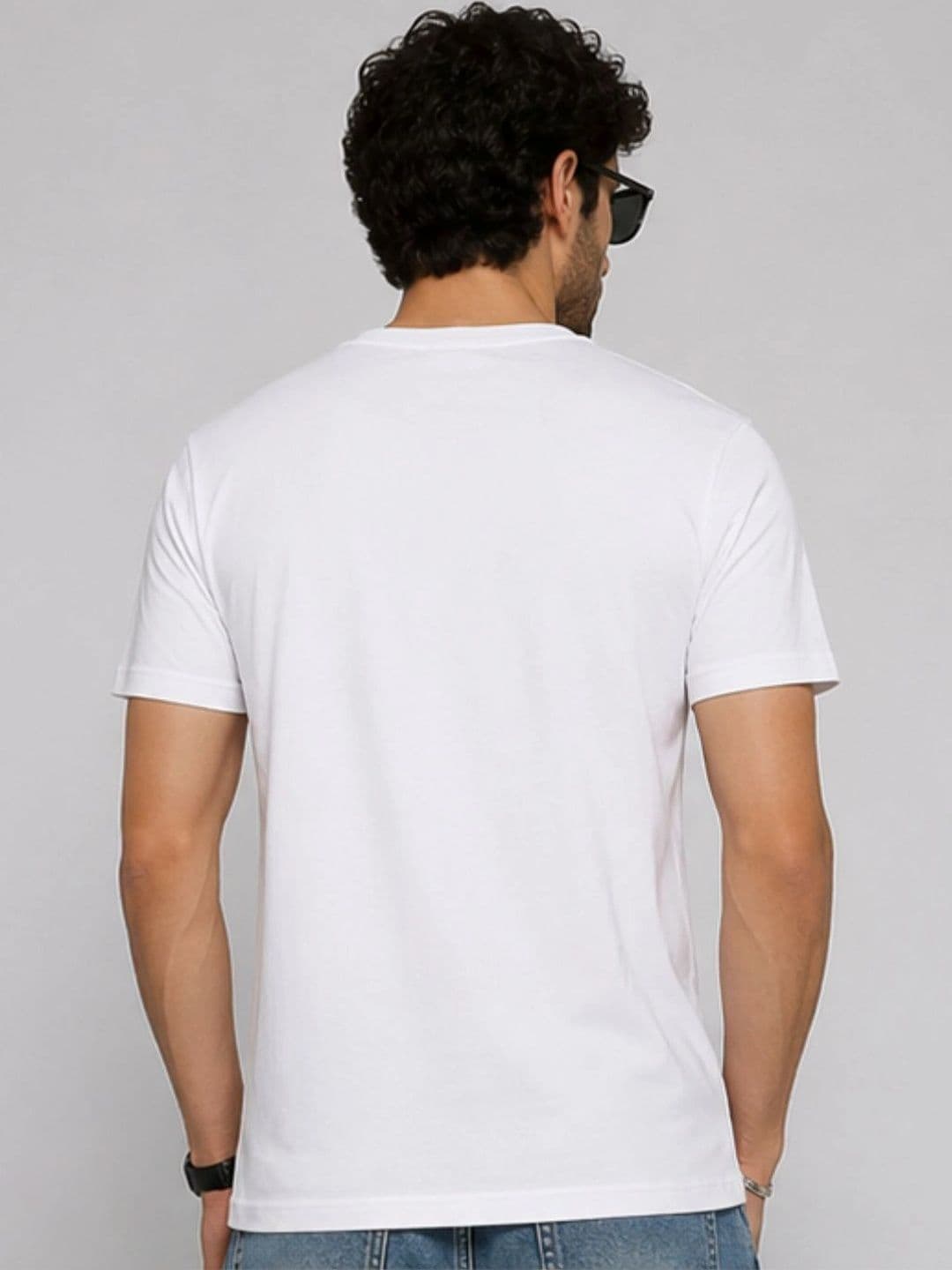 YAK YAK Men Typography Printed T-shirt thumbnail 2