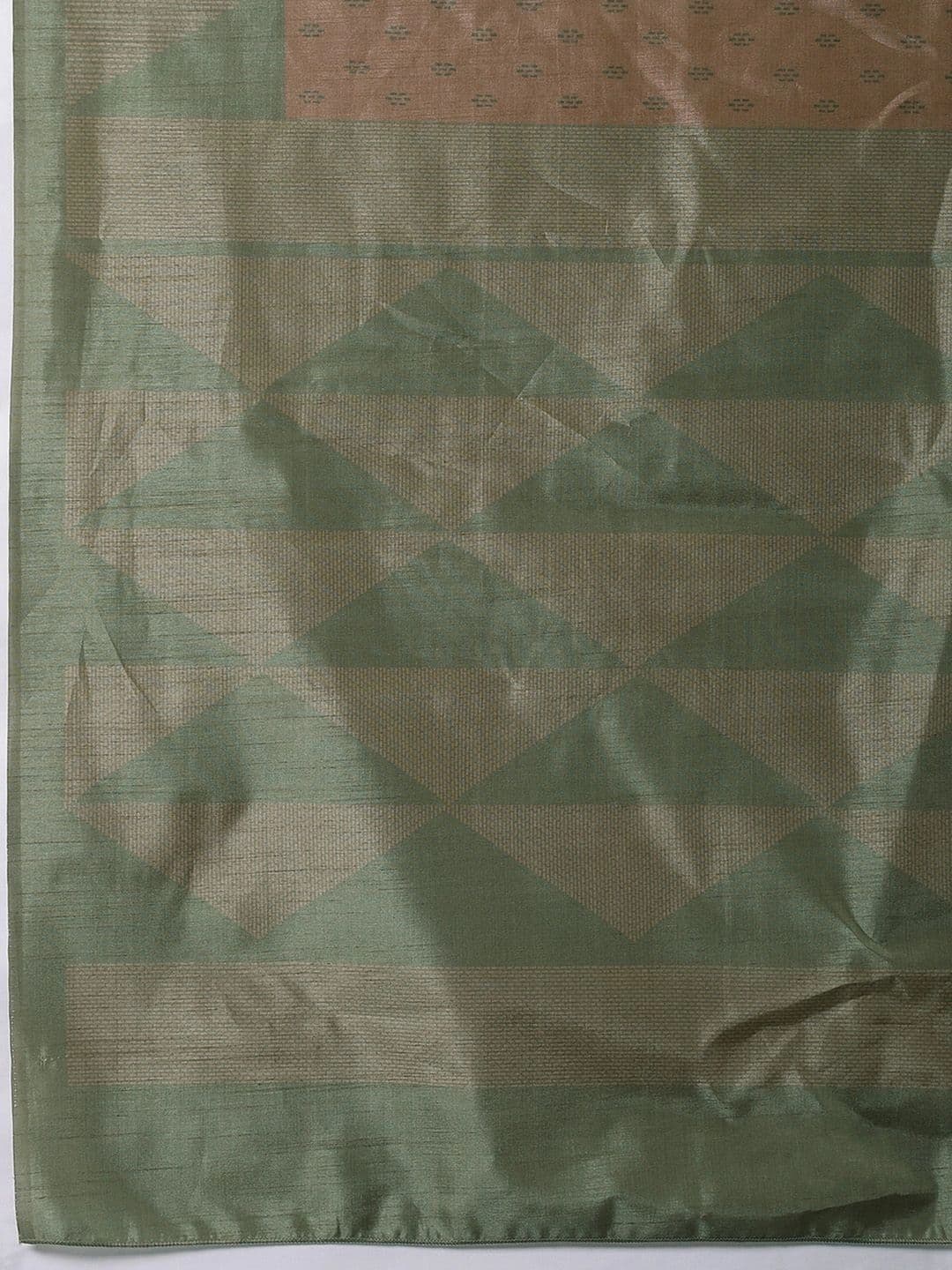 Anouk Floral Silk Blend Designer Tussar Saree thumbnail 6