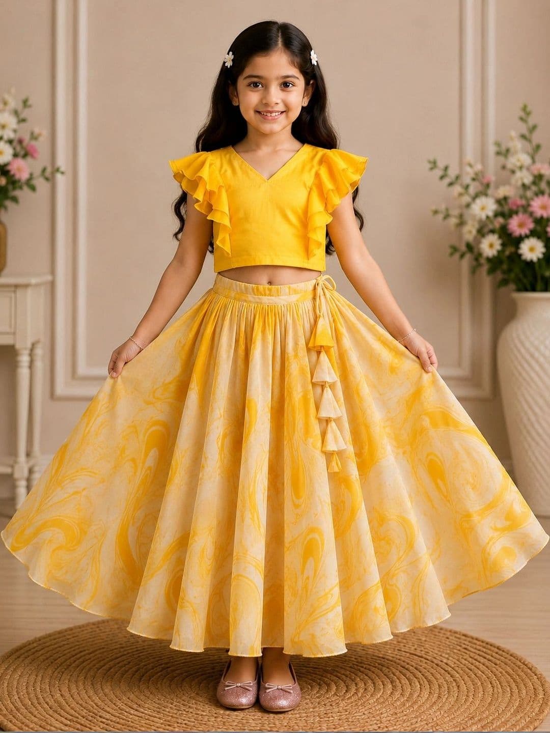 KALINI Girls Ready to Wear Lehenga & - view 1