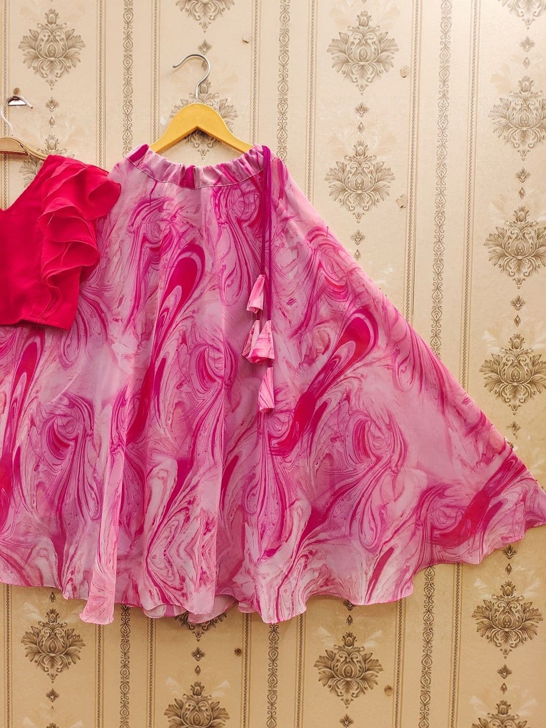 KALINI Girls Ready to Wear Lehenga & thumbnail 6