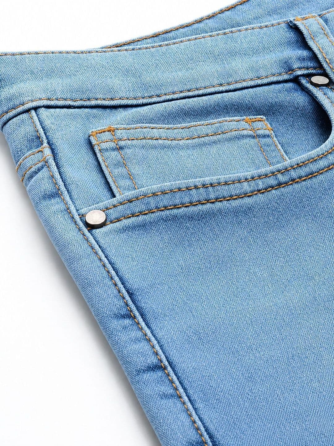 Roadster Men Jean Straight Fit Mid-Rise Stretchable Jeans thumbnail 4