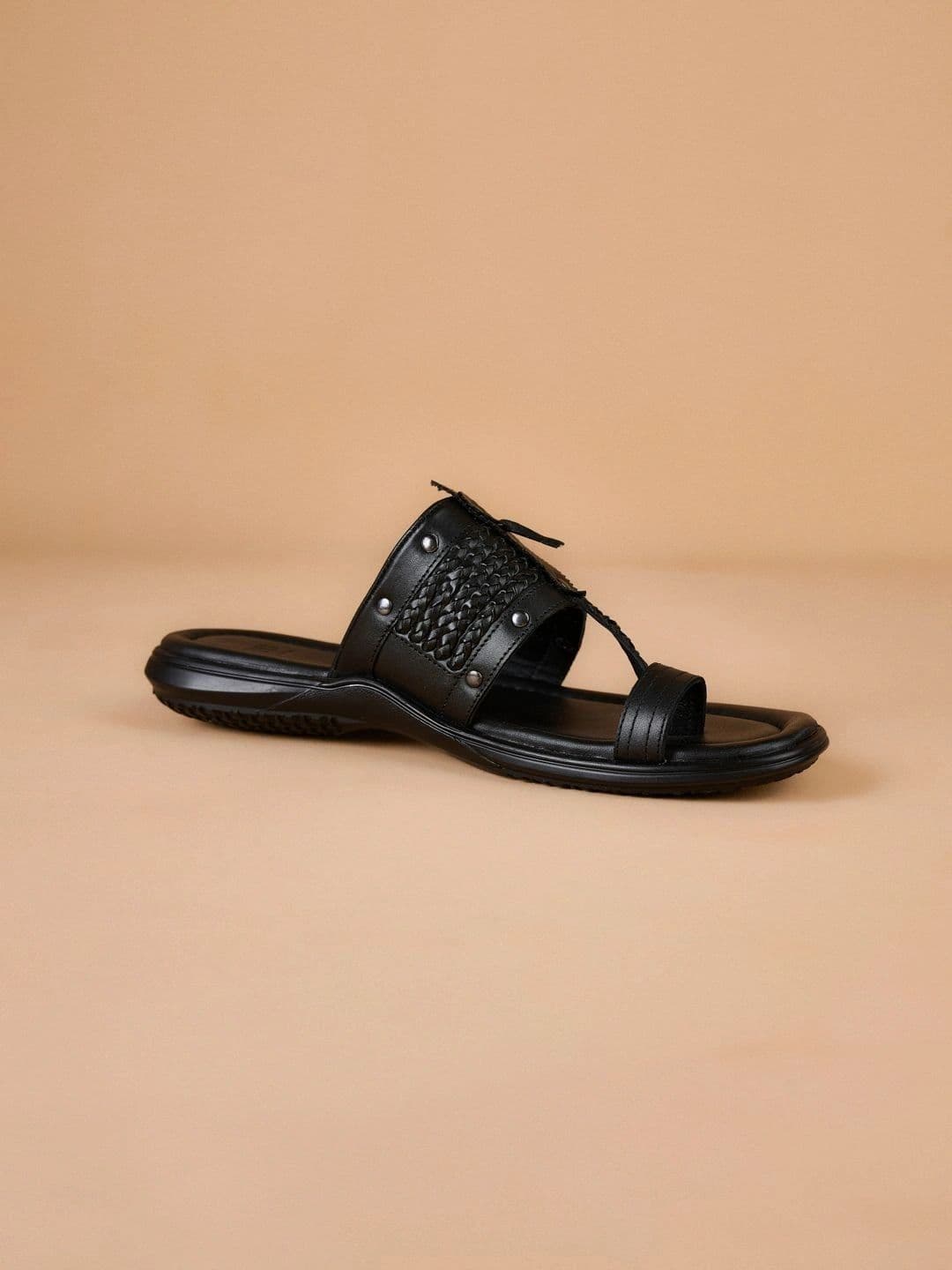 Tasva Men Leather Fisherman Sandals - view 1